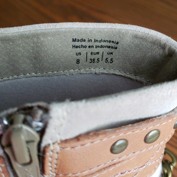 ×SOLD×ALDO CHAIN BOOTS 8/38.5EURO - Picture 5 of 16